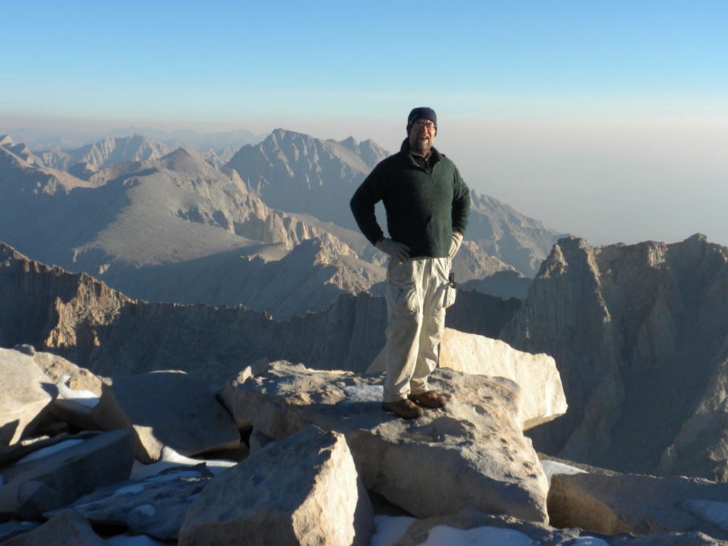 Top of Mt Whitney